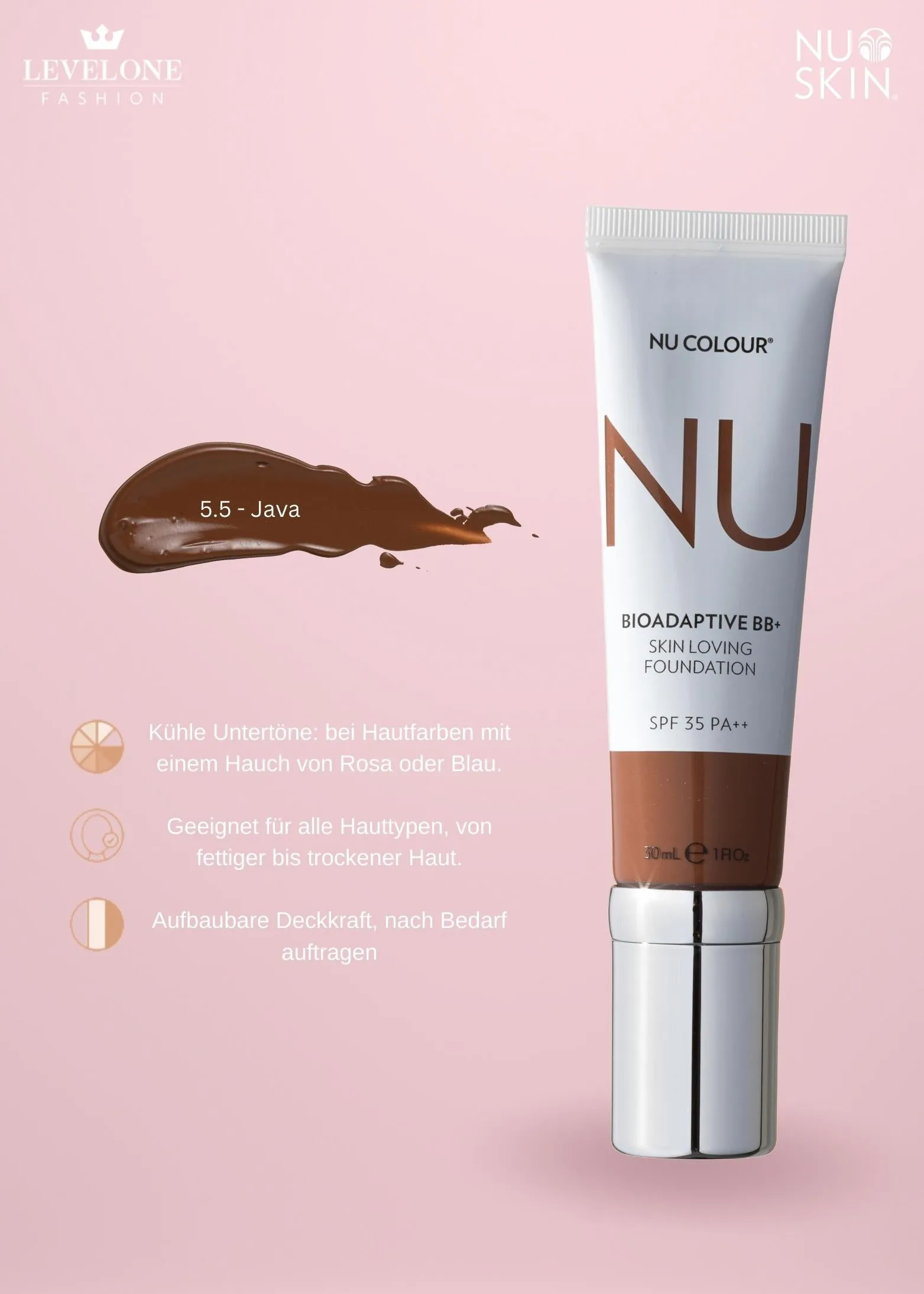 Nu Colour Bioadaptive* BB  Skin Loving Foundation