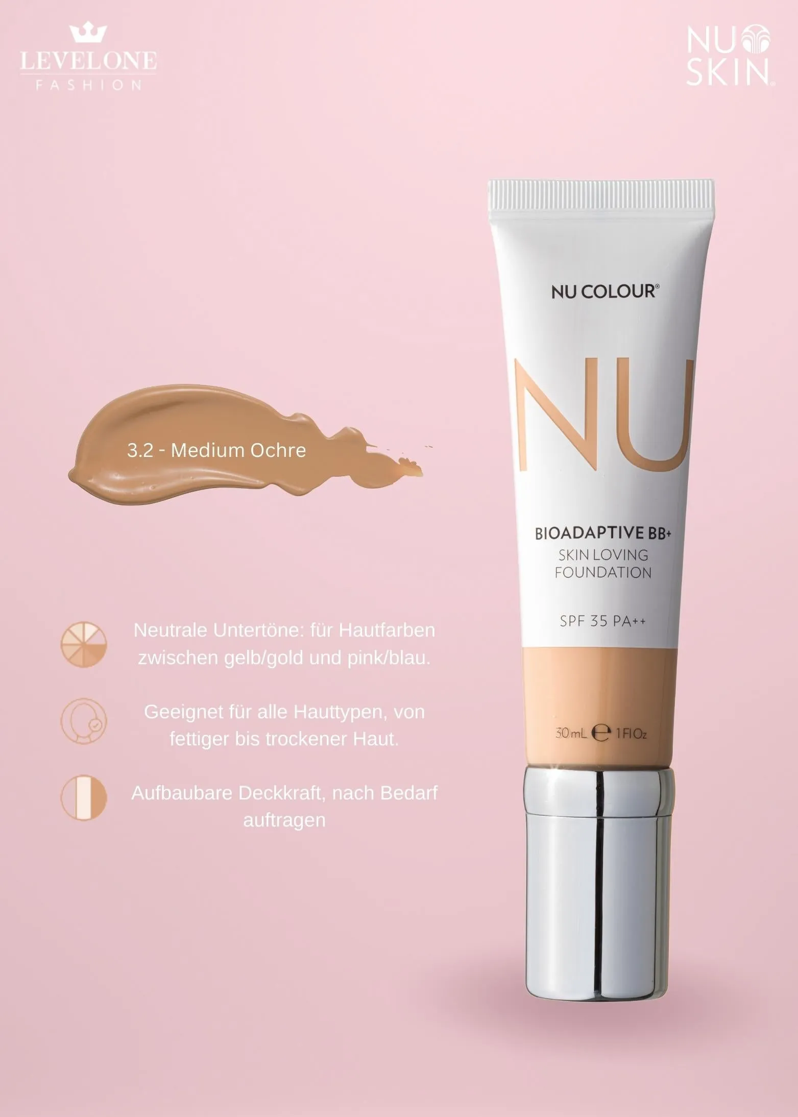 Nu Colour Bioadaptive* BB  Skin Loving Foundation