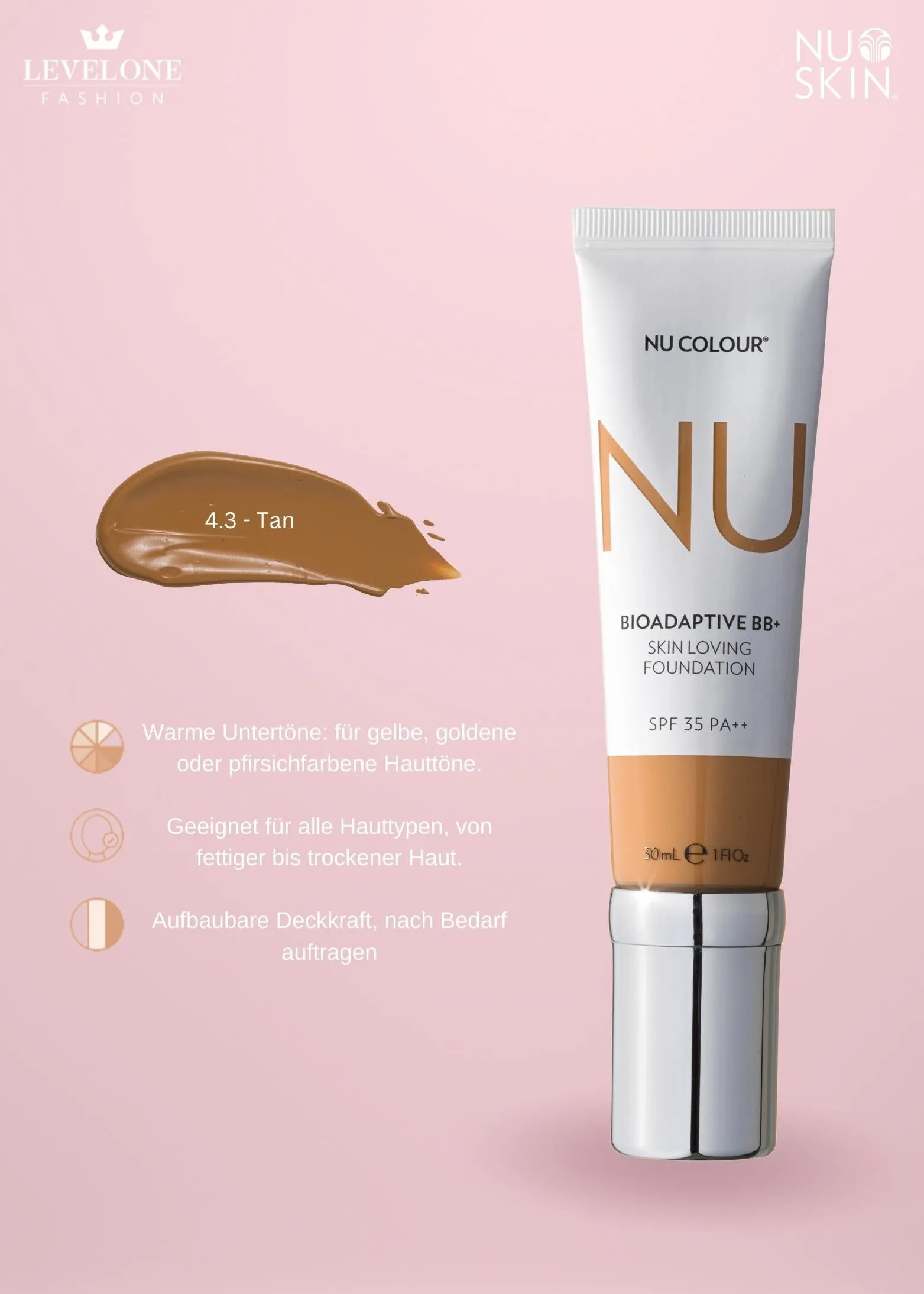 Nu Colour Bioadaptive* BB  Skin Loving Foundation