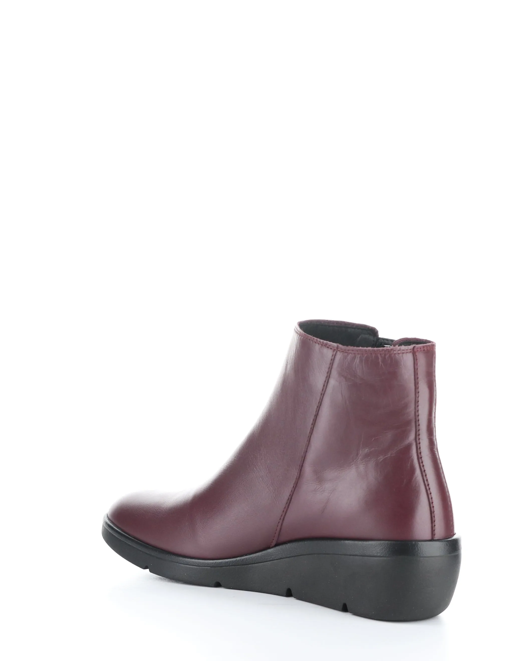 NULA550FLY 005 BORDEAUX Round Toe Boots