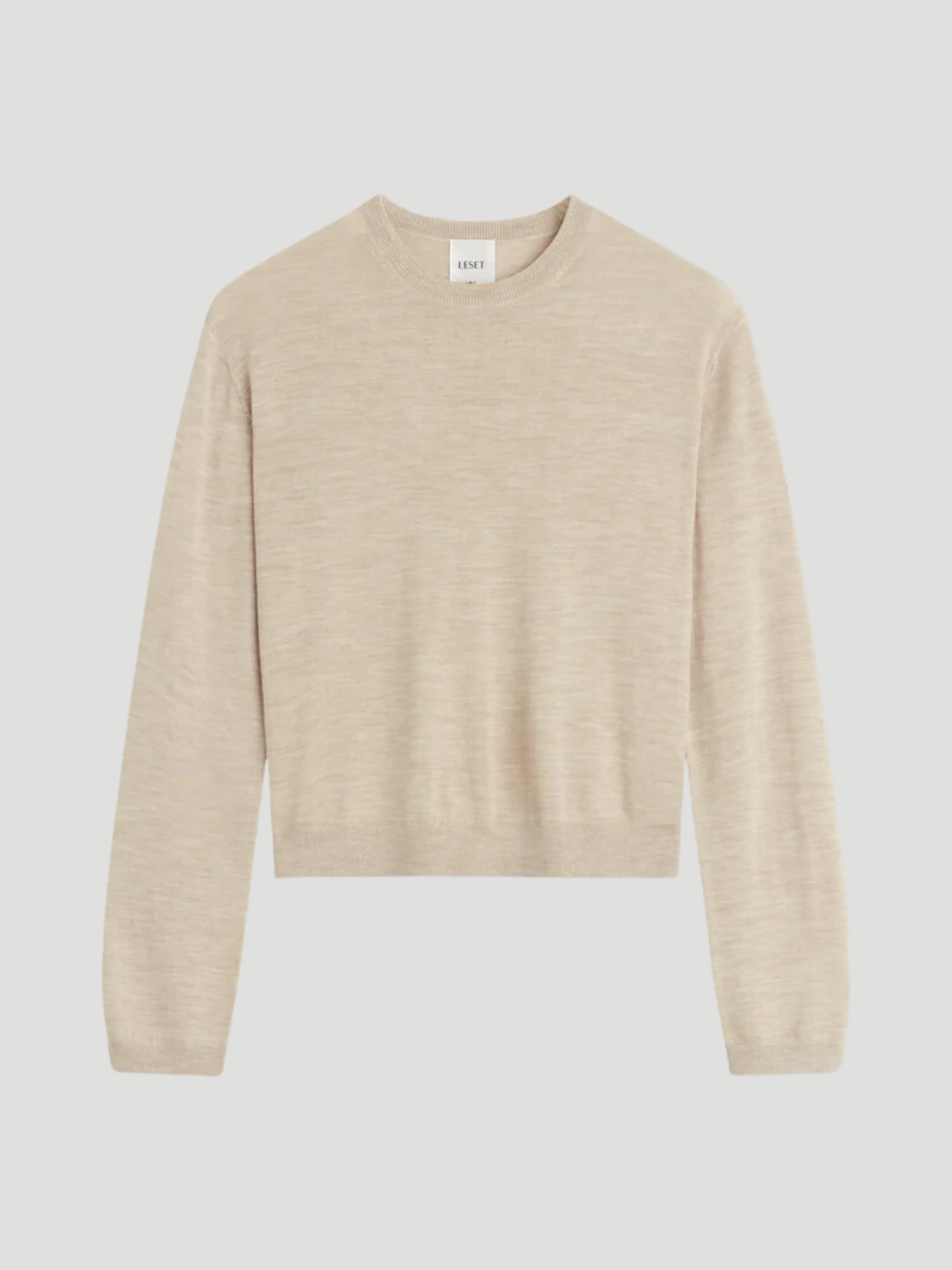 Oatmeal James Classic Crewneck