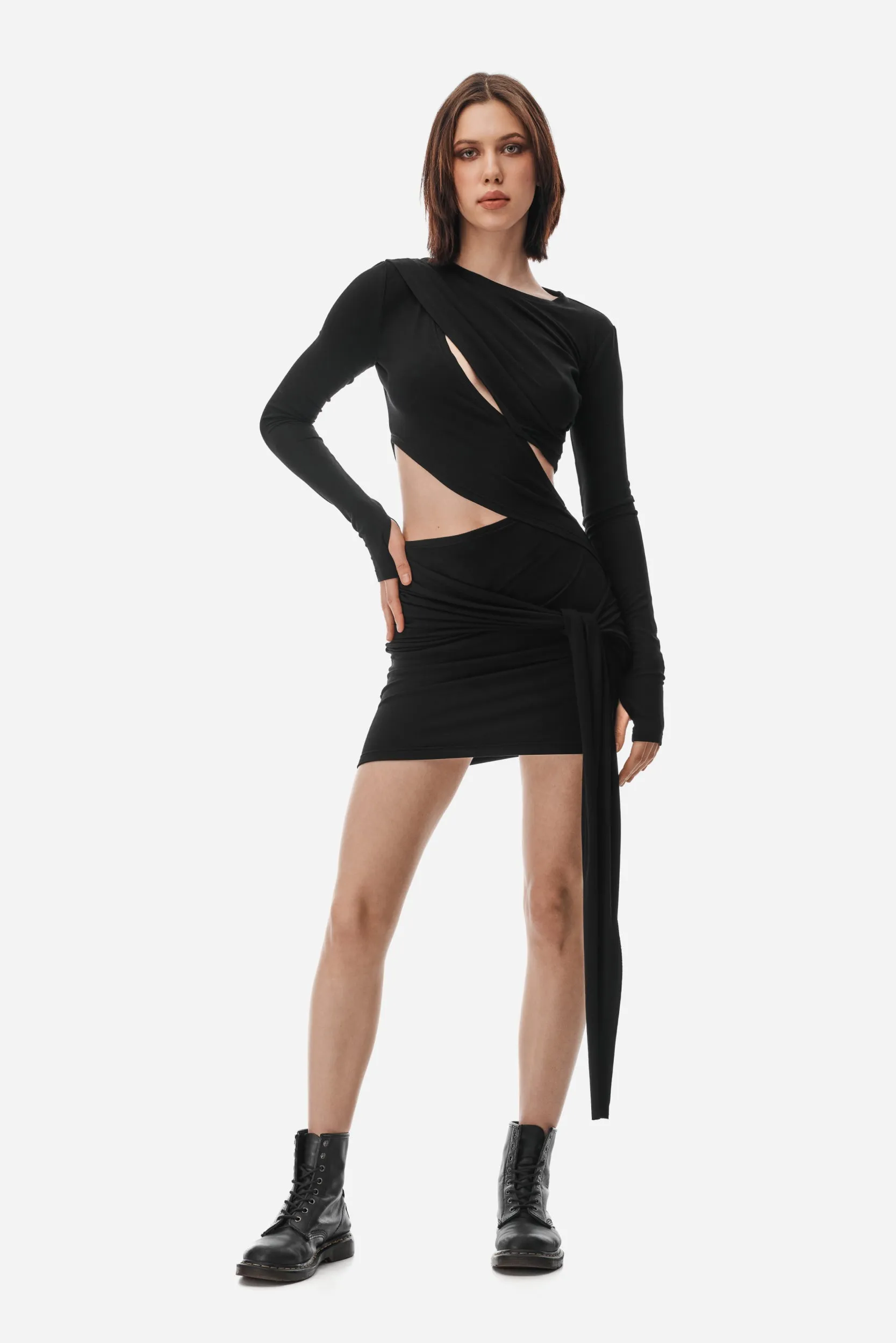 Obsidian Cut-out Dress