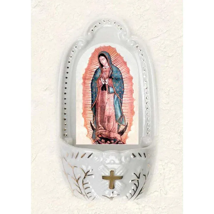 Our Lady of Guadalupe Holy Water Font