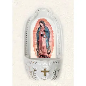 Our Lady of Guadalupe Holy Water Font