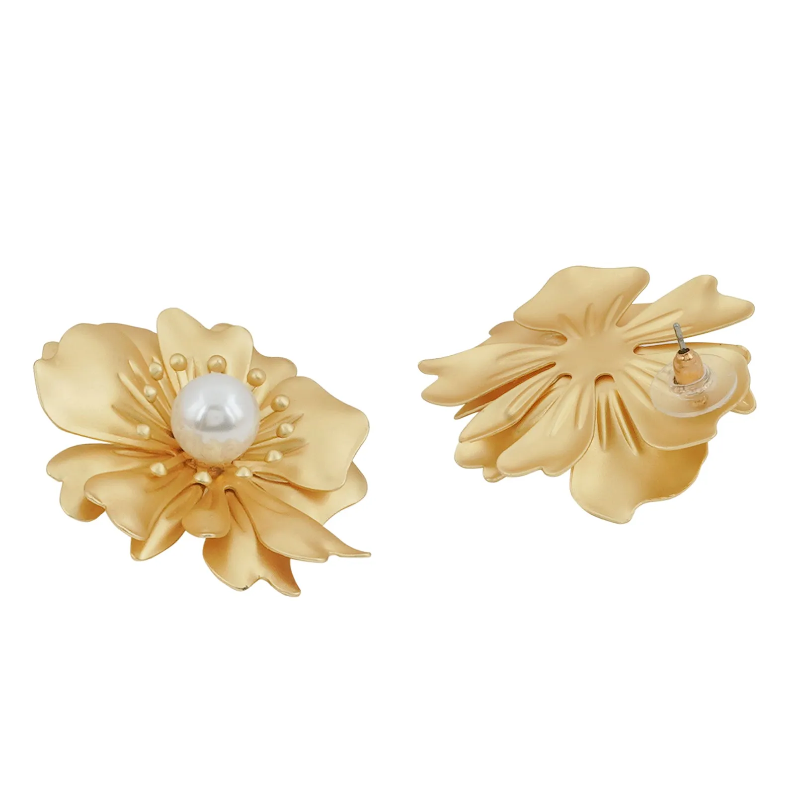 Panzy Gold Earrings