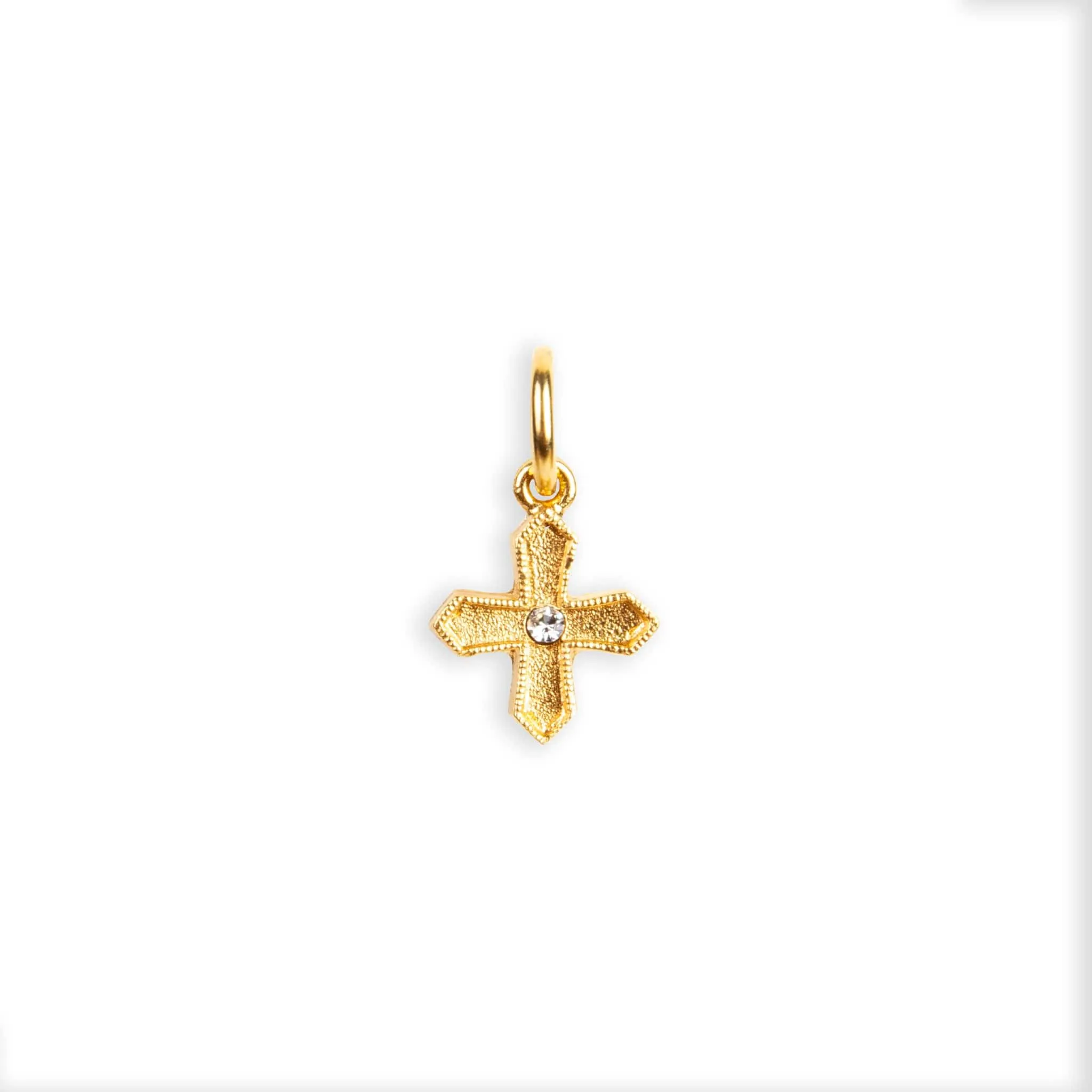 Peace Cross Charm