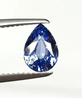 Pear Lab Grown Sapphire Royal Blue Loose Gems- LSPB