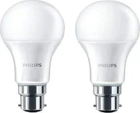 Philips Base B22 14-Watt LED Bulb (Crystal White White,Pack of 2)