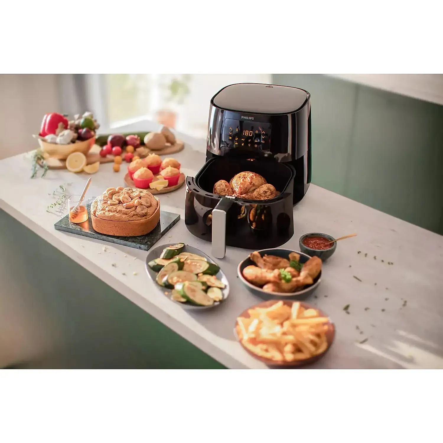 Philips Digital XL size 6.2 Litres Airfryer with Rapid Air Technology - HD9270/70