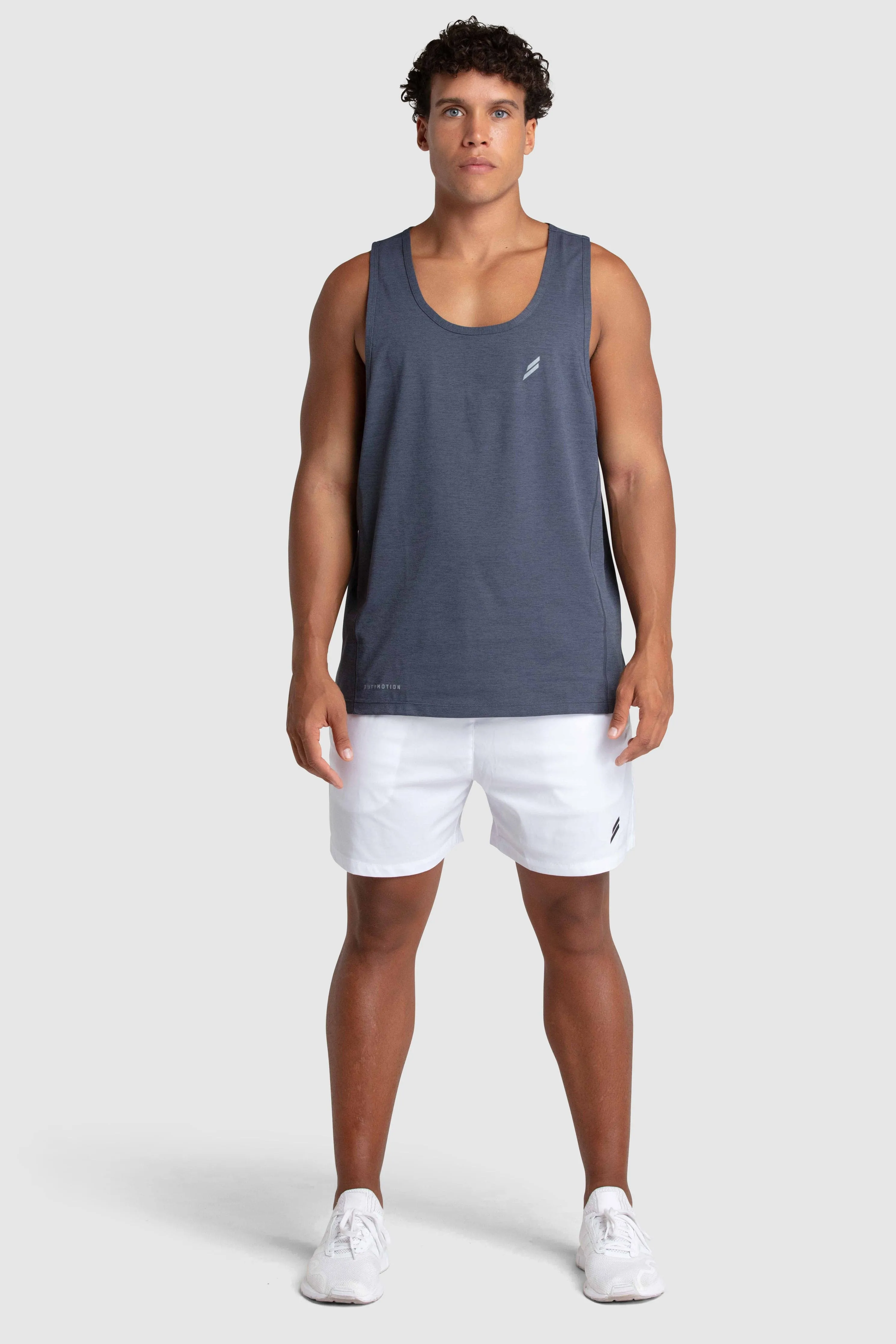 Puremotion Singlet V3 - Charcoal Blue