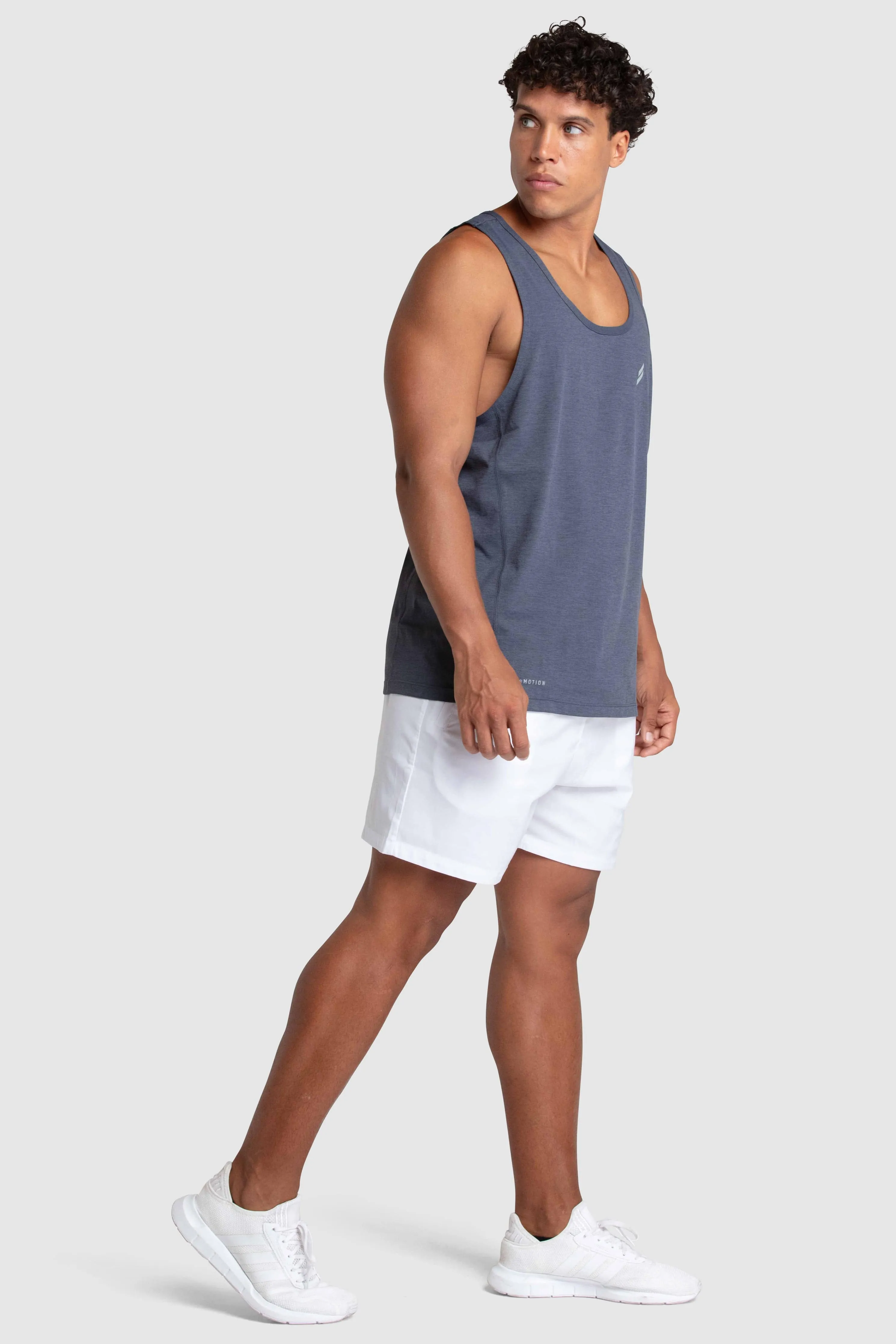 Puremotion Singlet V3 - Charcoal Blue