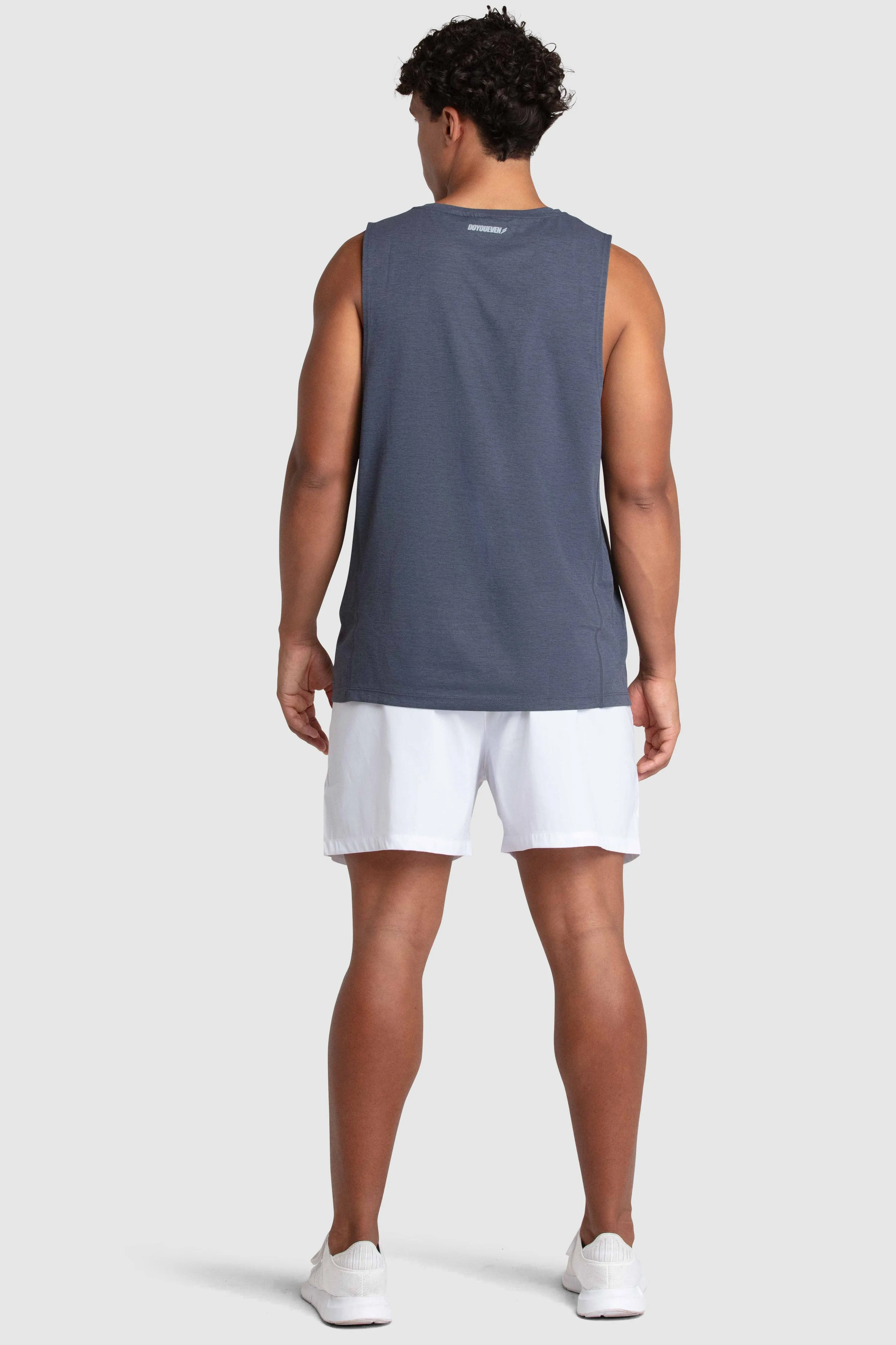 Puremotion Singlet V3 - Charcoal Blue