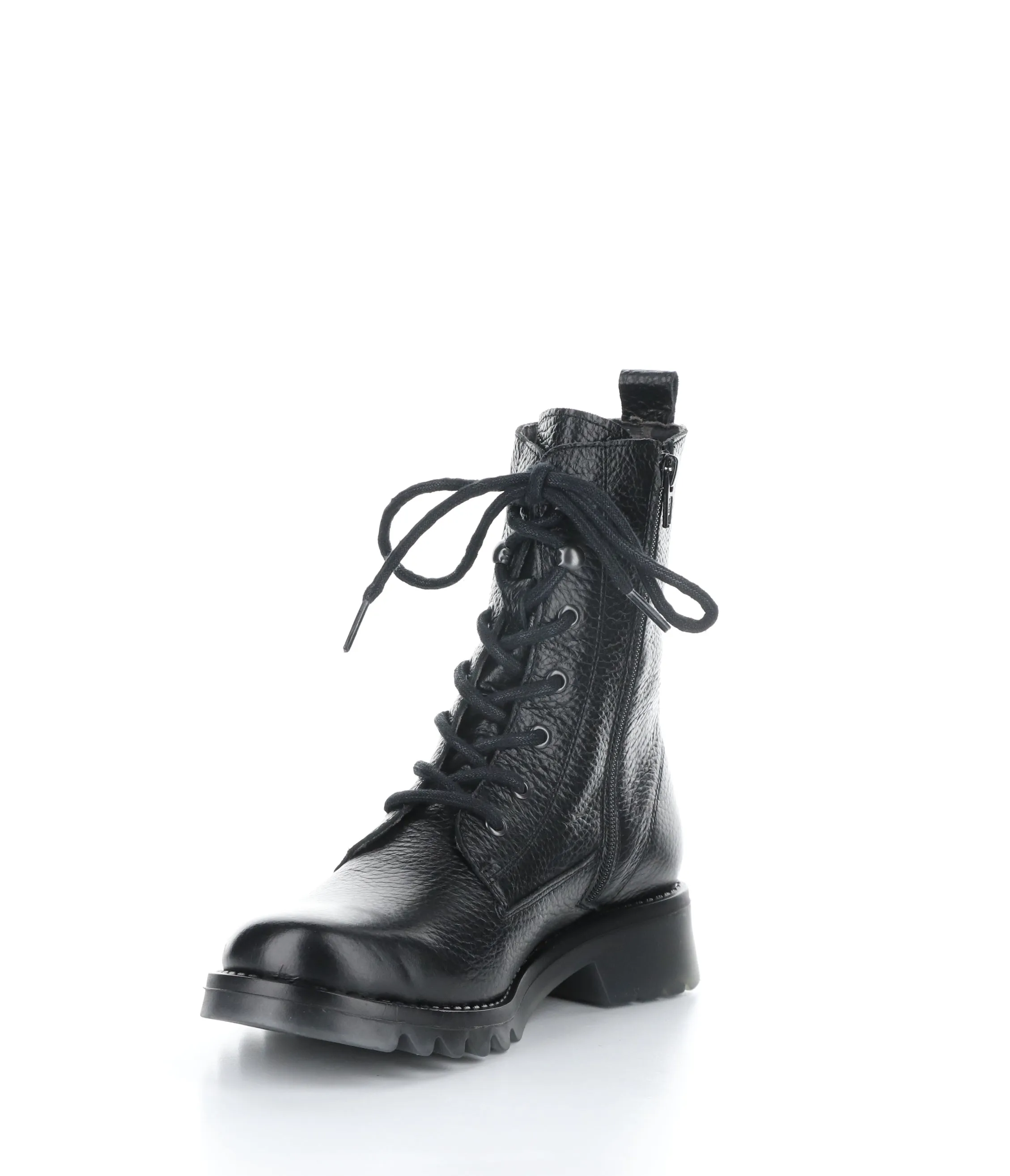 REID893FLY 003 BLACK Lace-up Boots