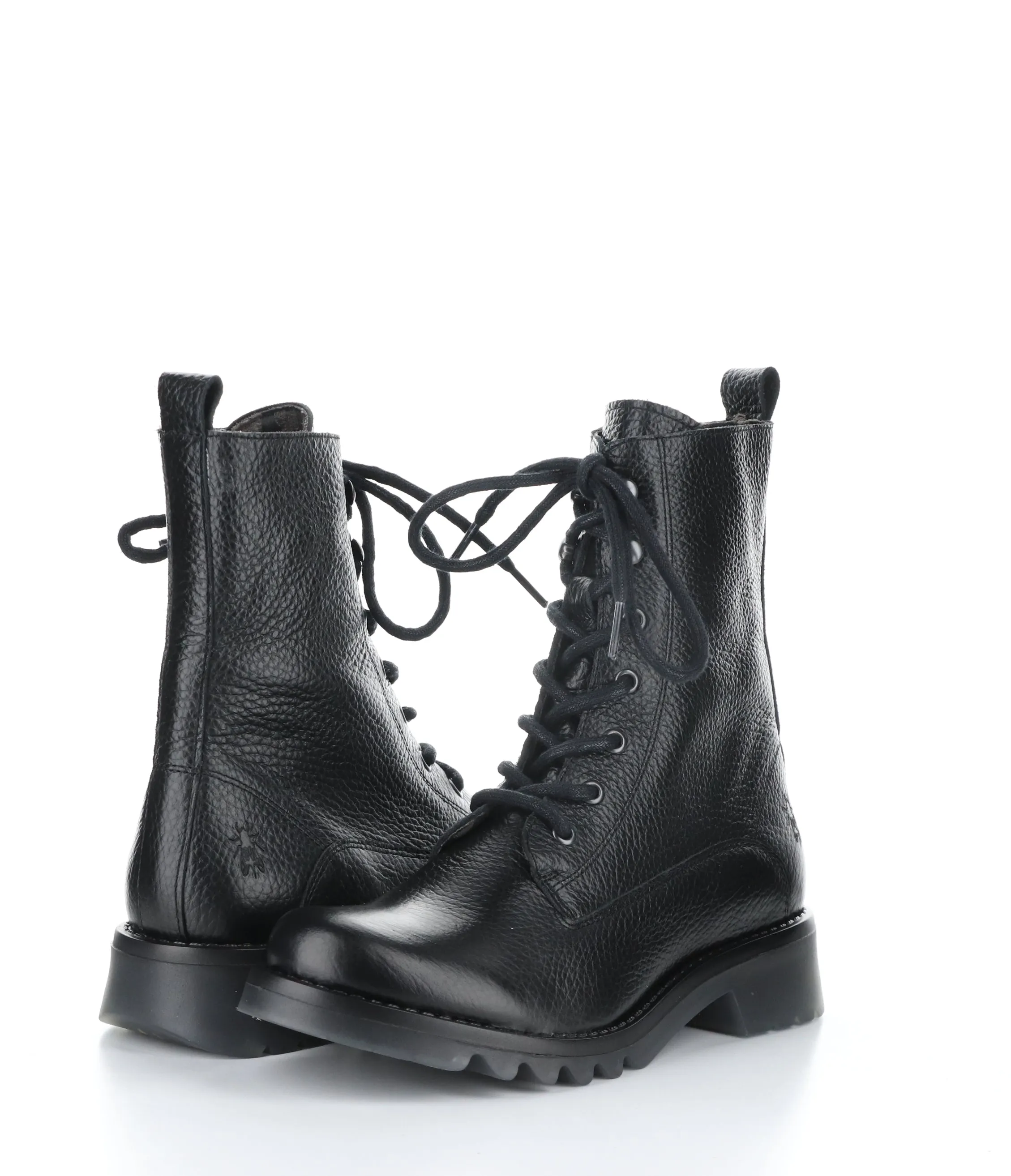 REID893FLY 003 BLACK Lace-up Boots