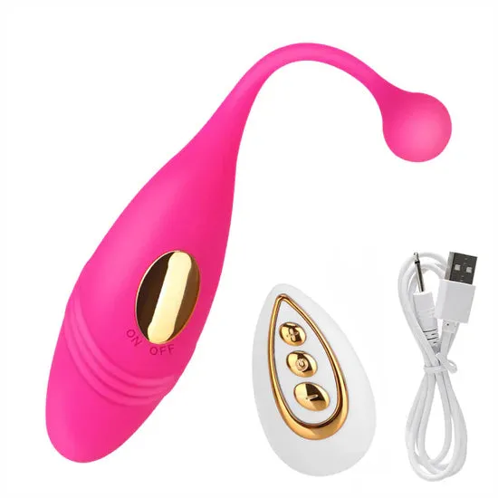 Remote Controlled Clitoris Stimulating Vibrating Egg