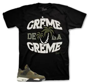 Retro 4 Craft Olive Creme Shirt