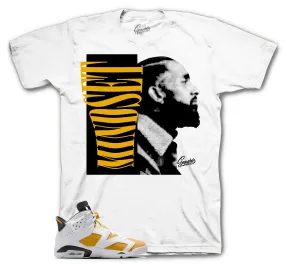 Retro 6 Yellow Ochre Mindset Shirt