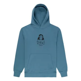 RIPNDIP CAT LADY HOODIE-SLATE