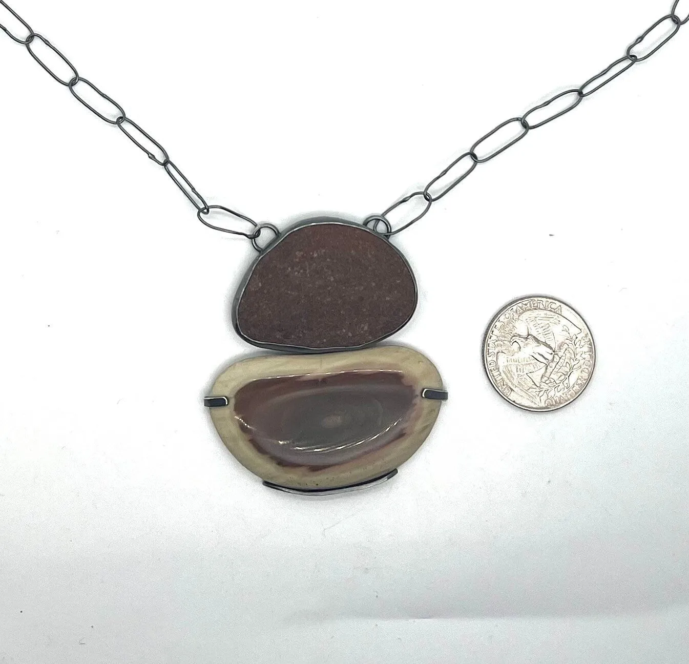 Rock and Imperial Jasper Necklace