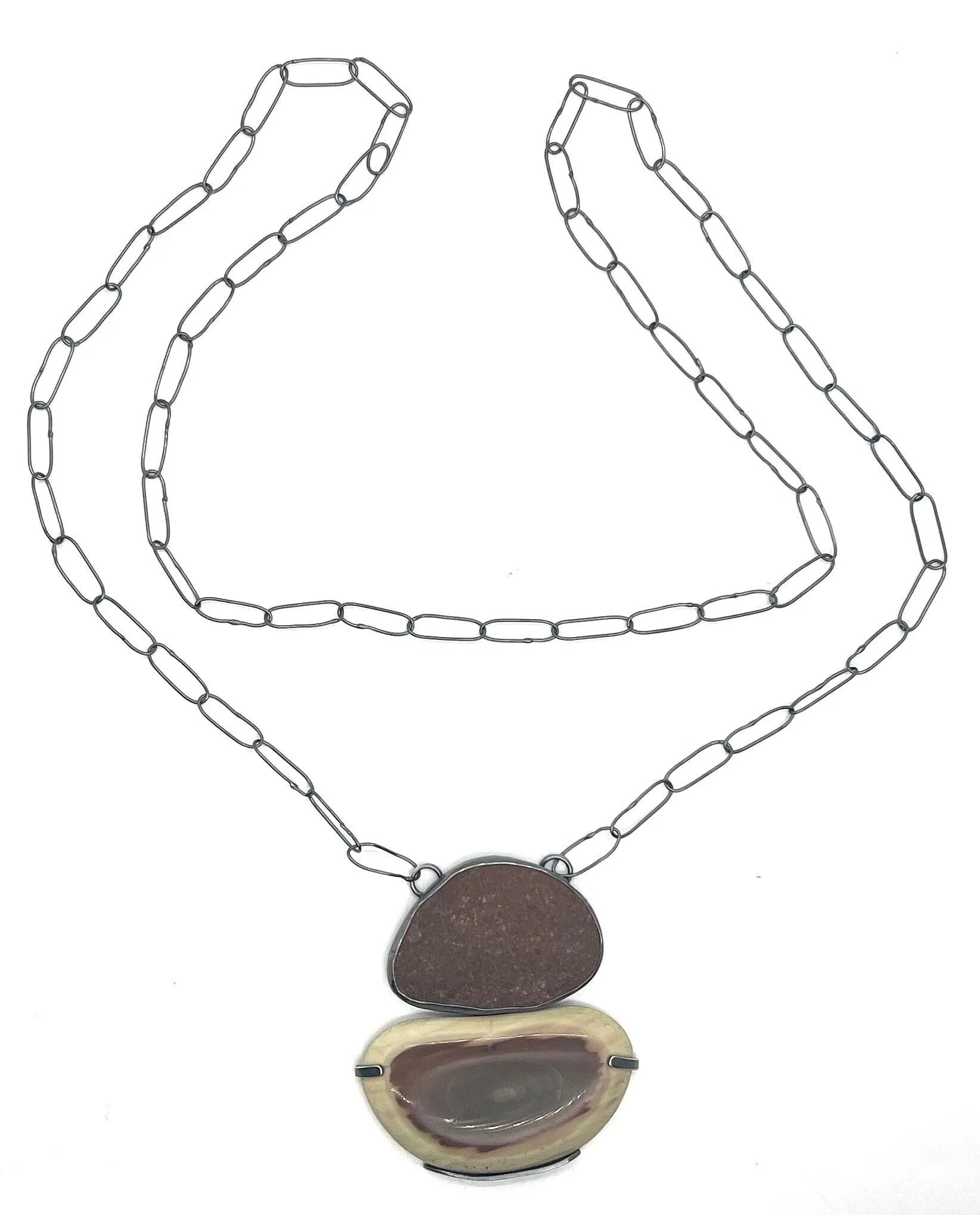 Rock and Imperial Jasper Necklace