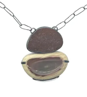 Rock and Imperial Jasper Necklace