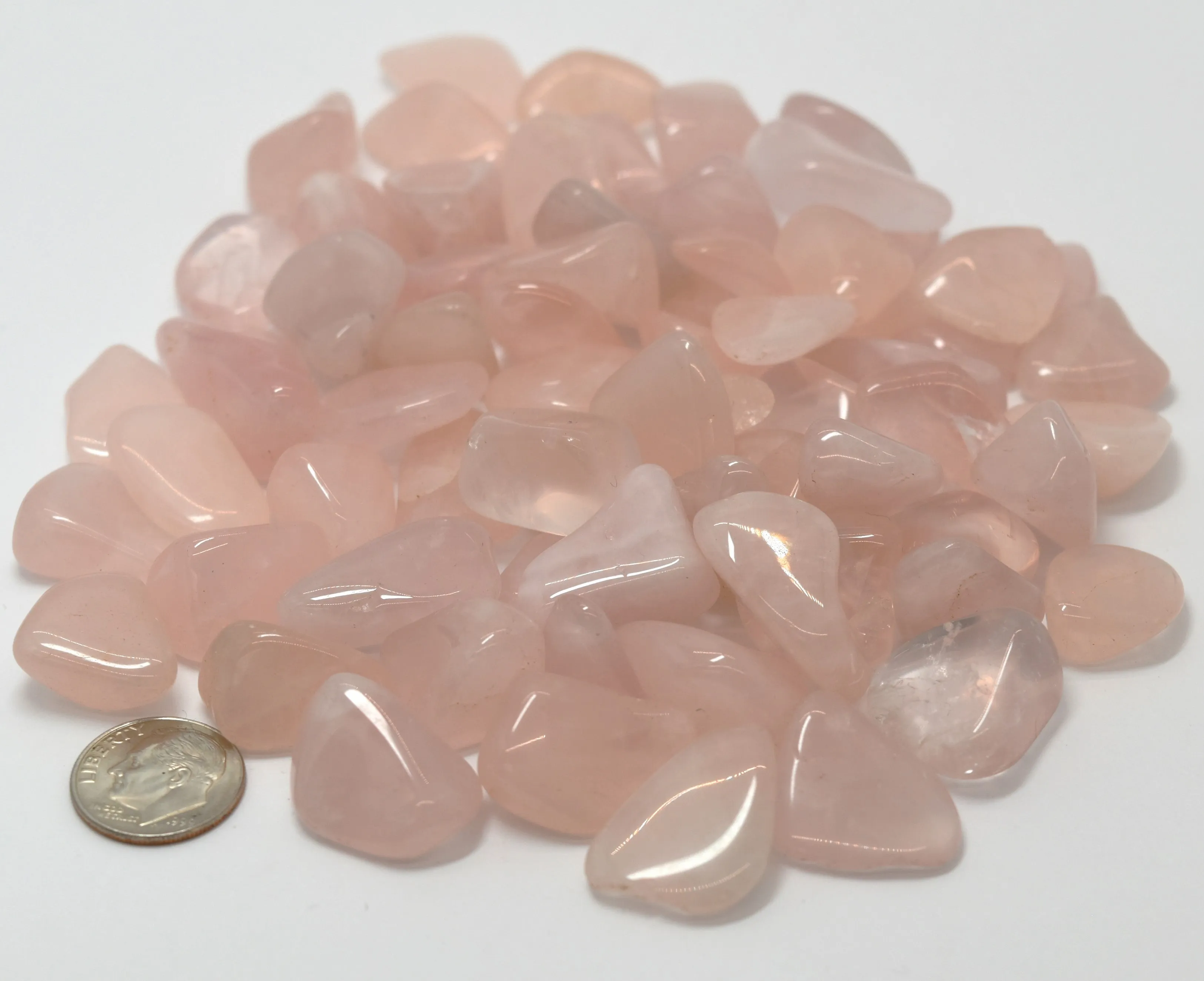 Rose Quartz - Tumbled / Love, Peace, Balance