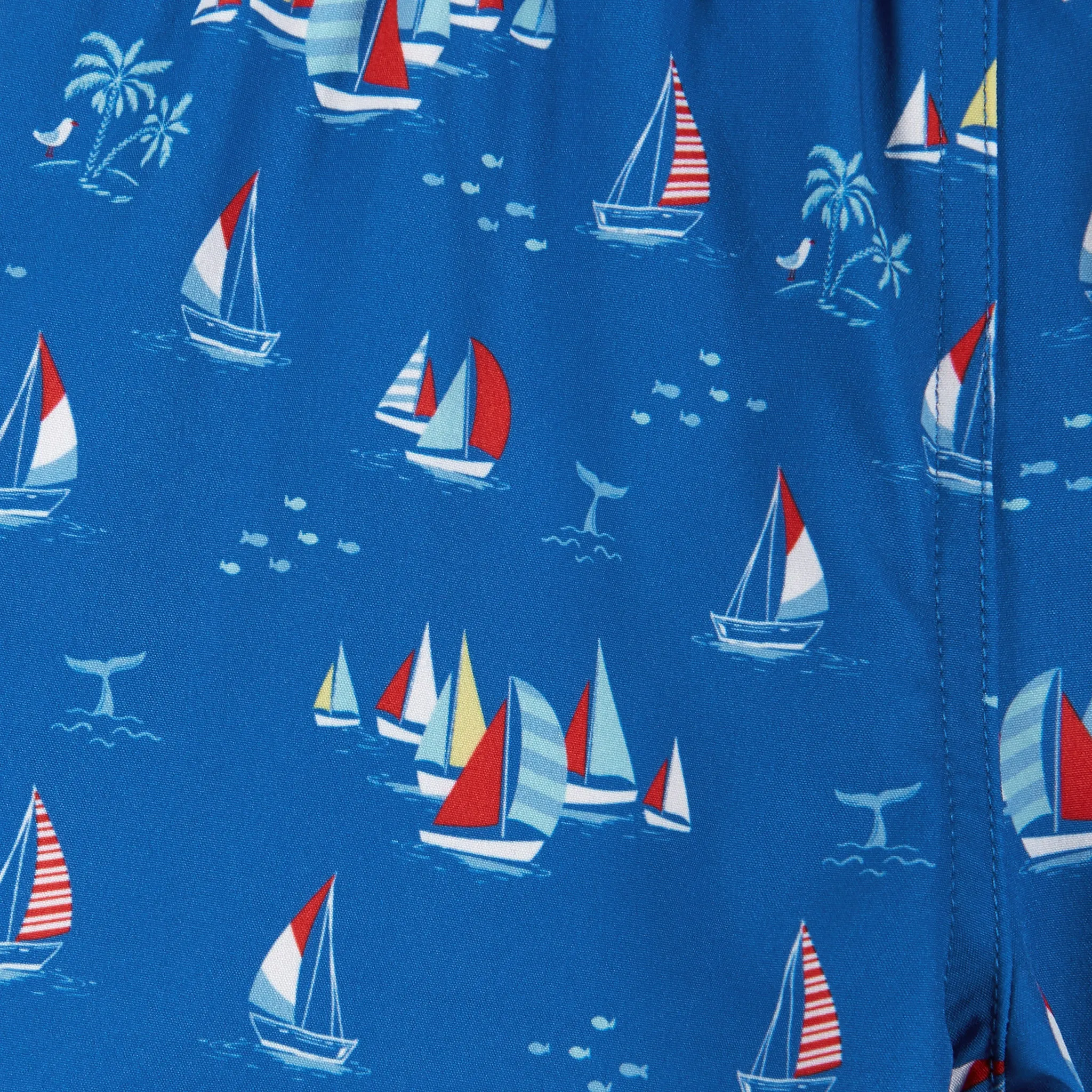 Sailboat Print Boardshort