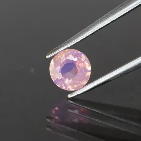 Sapphire opalescent | natural, pink colour, round cut *5mm, VS *0.55ct