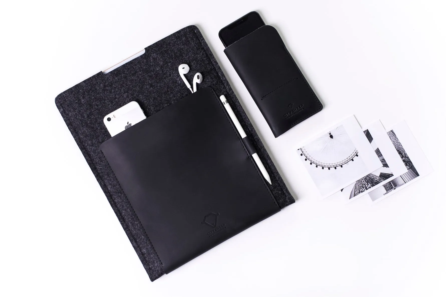 SECOND SKIN iPad Case/ Classy Black/