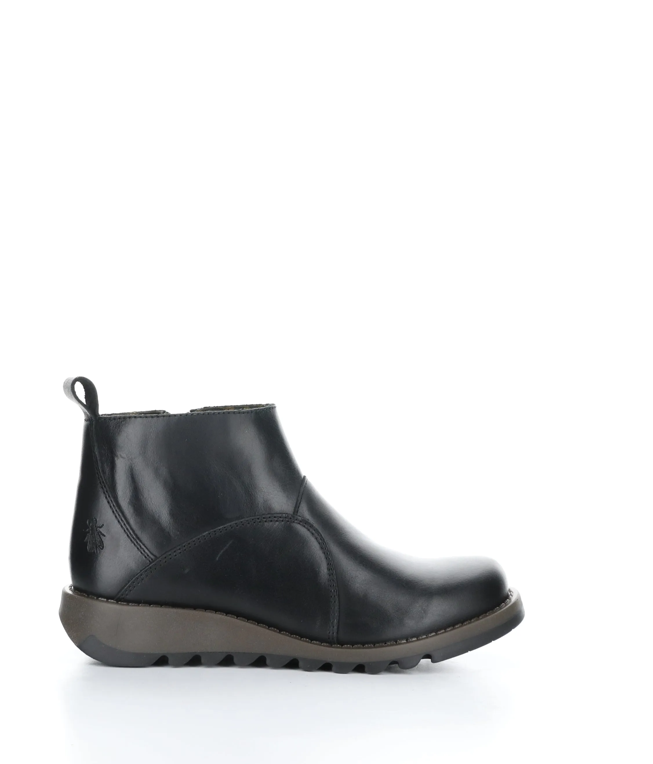 SELY918FLY 000 BLACK Round Toe Boots