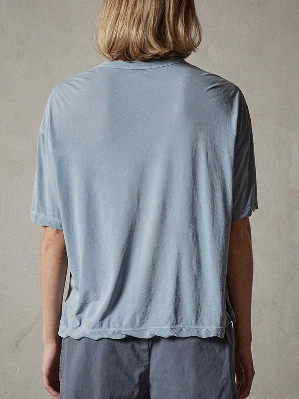 Short Sleeve Gauge Fresca Tee in Bluestone Pigment