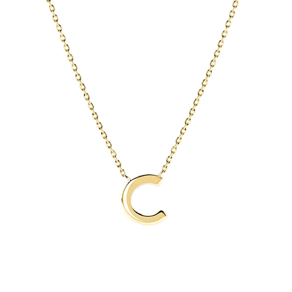 Simple Initial Necklace