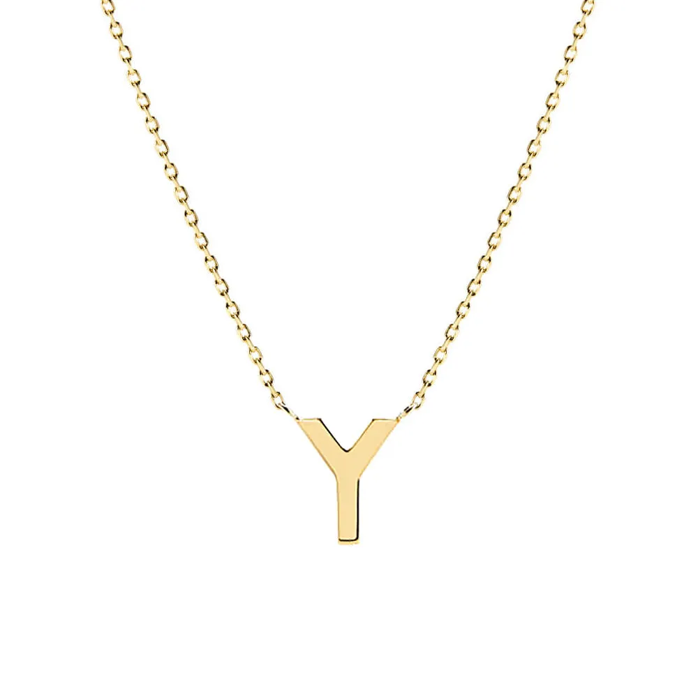 Simple Initial Necklace