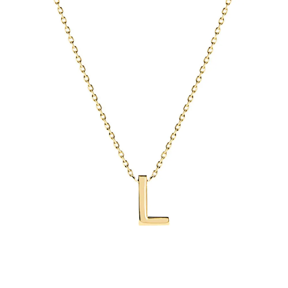 Simple Initial Necklace