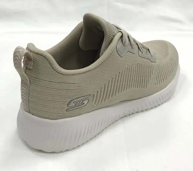 Skechers women's sneakers shoe Bobs Squad Tough Talk 32504 NAT natural