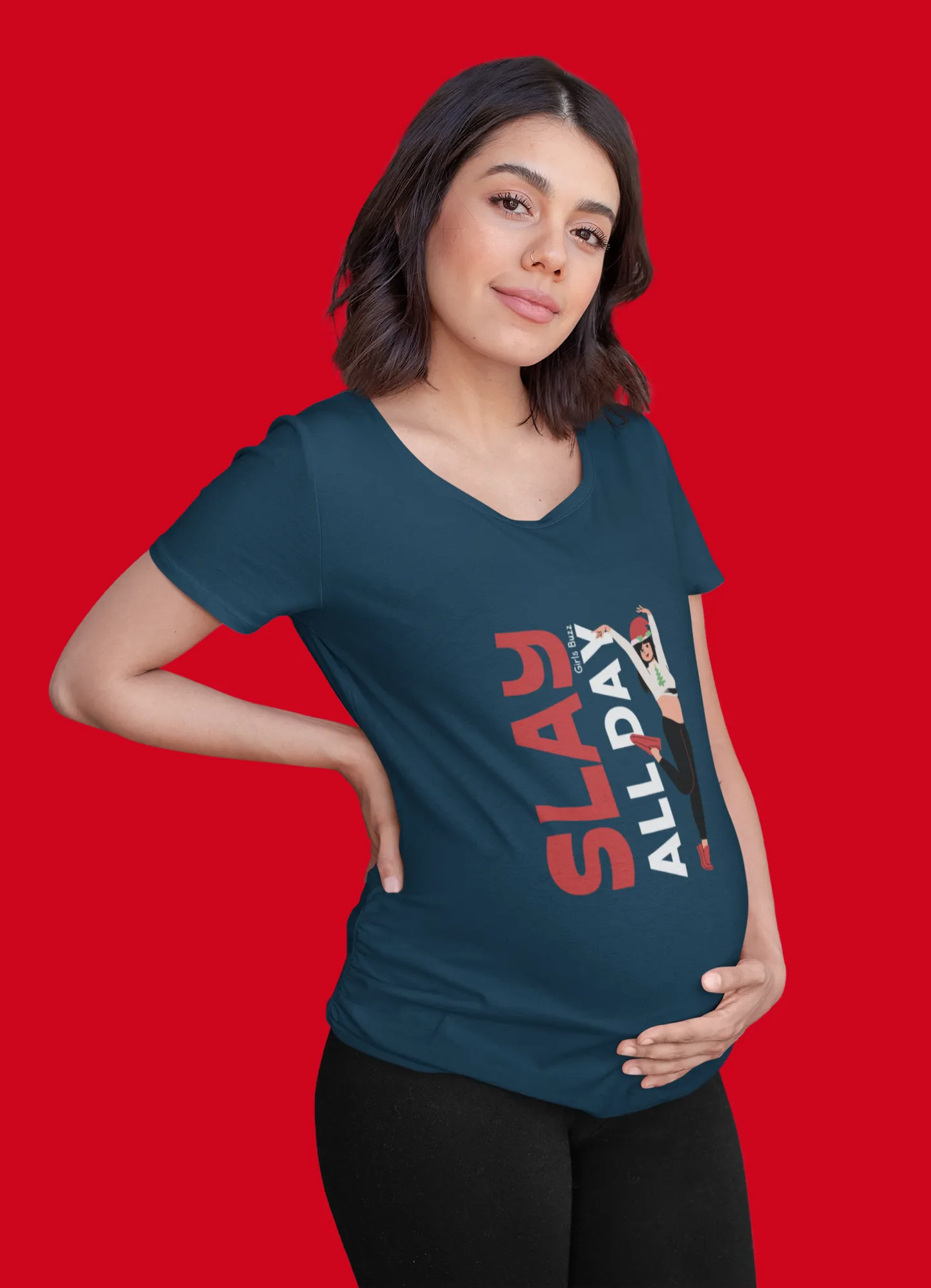 Slay Day Maternity T-shirt