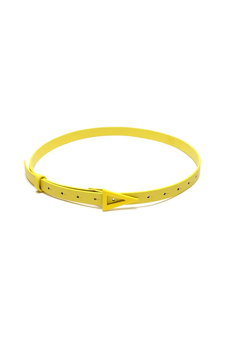 Slim Triangular Anchor Buckle Belt