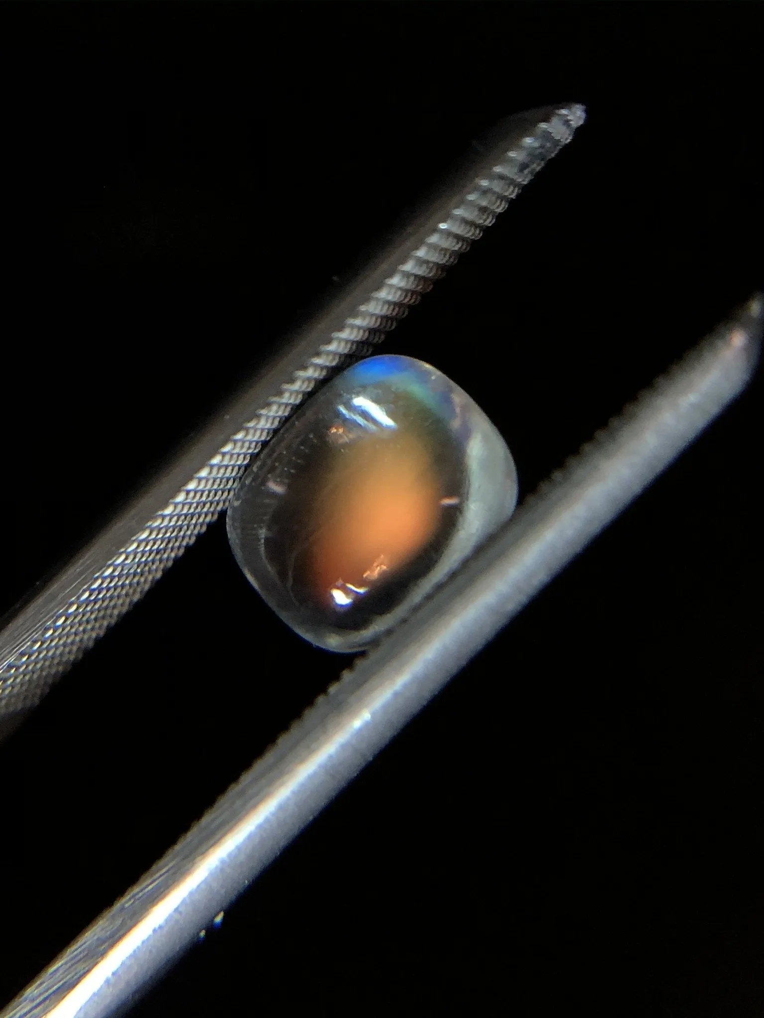 Square Rainbow Moonstone Cabochon