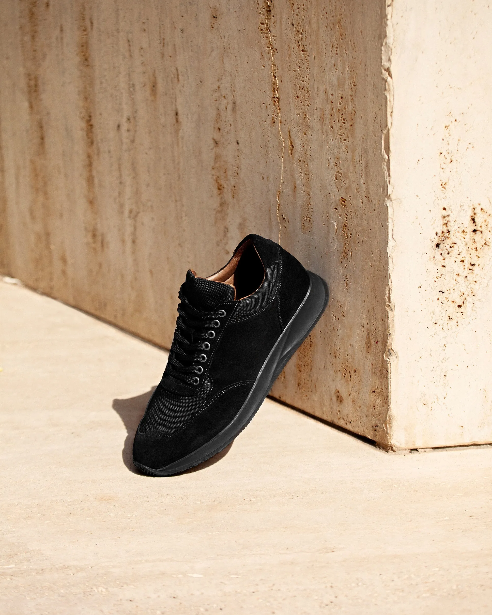 Stensund– Black Suede