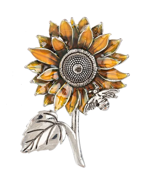 Sunflower Wishes Pocket Token Good Luck Charm