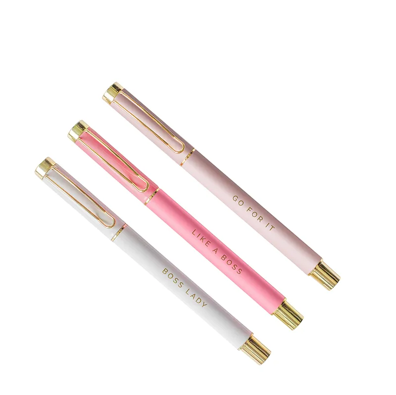 SWEET WATER DECOR | Boss Lady Metal Pen Set