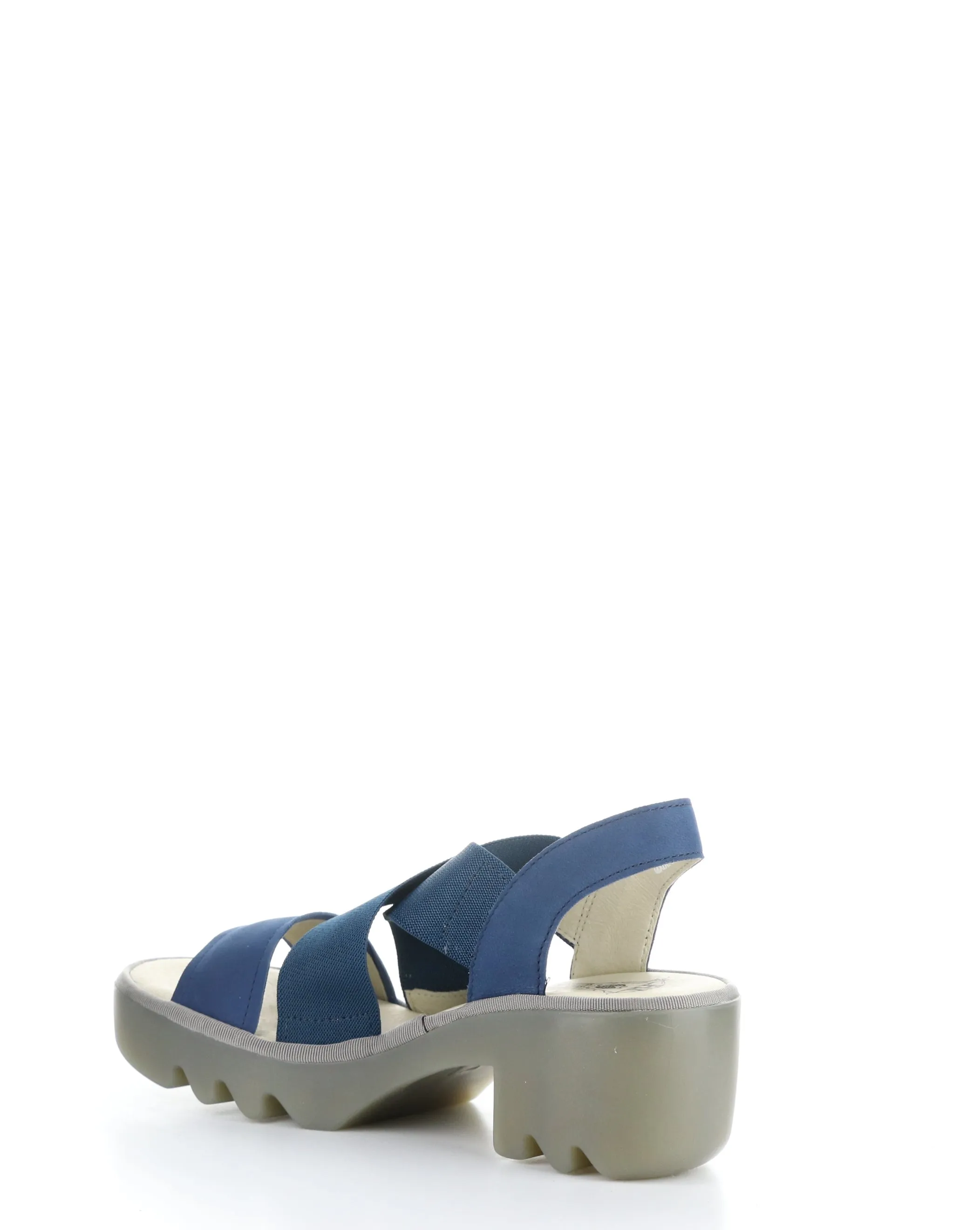 TAJI502FLY 002 BLUE Round Toe Sandals