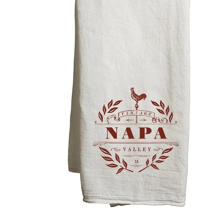 Tea Towel Napa Valley Vintage