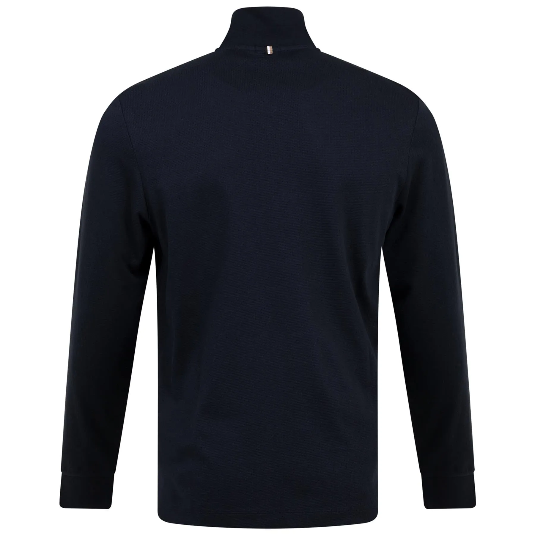 Tenore 20 Slim Fit Cotton LS Polo Dark Blue - SU24