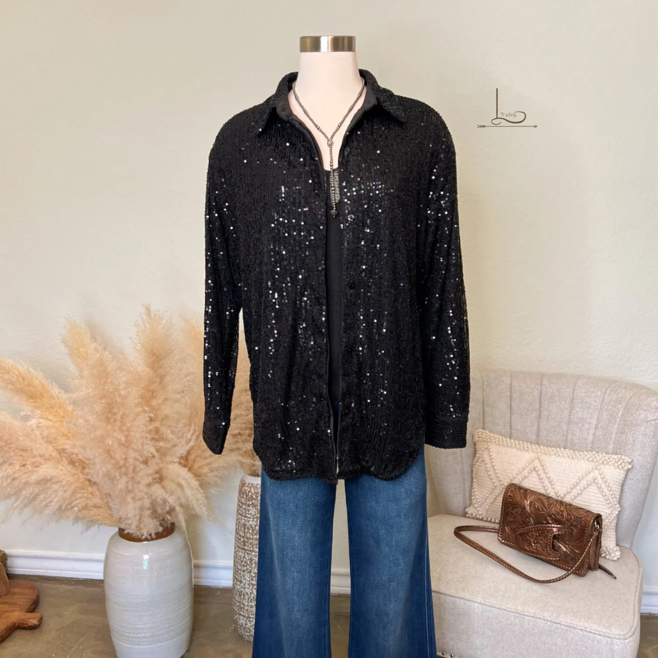 The Lucky Stars Sequin Top