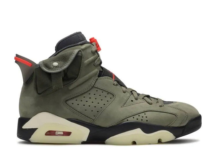 TRAVIS SCOTT X AIR JORDAN 6 RETRO 'OLIVE'