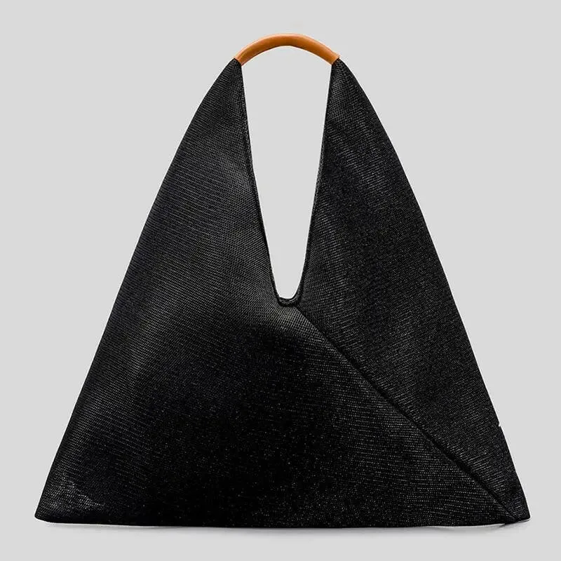 Triangle Grid Nylon Luxury Tote: 2023 Women's Collection