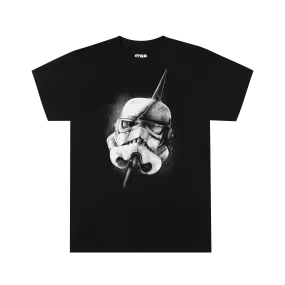 Trooper On A Stake Black Tee