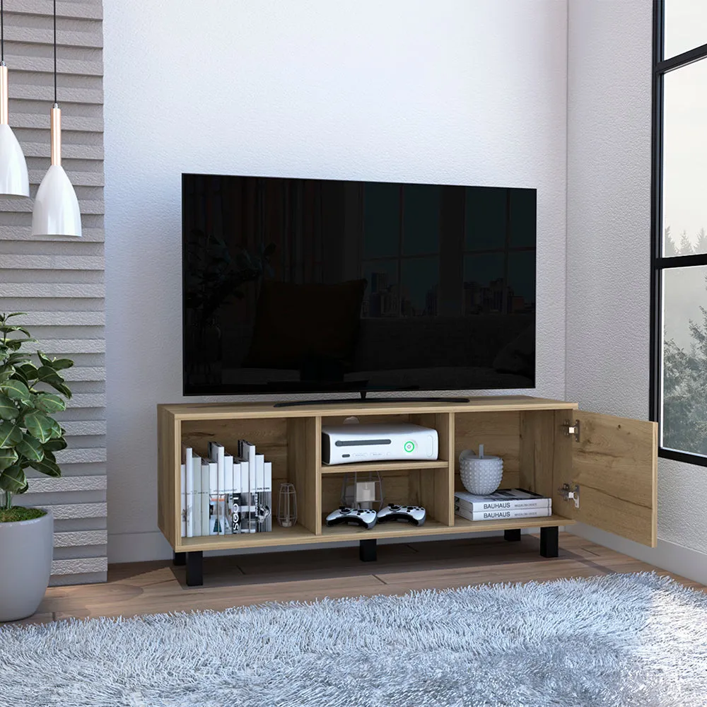 TV Stand Up To 43 3 Open Shelves Fredericia Light Oak