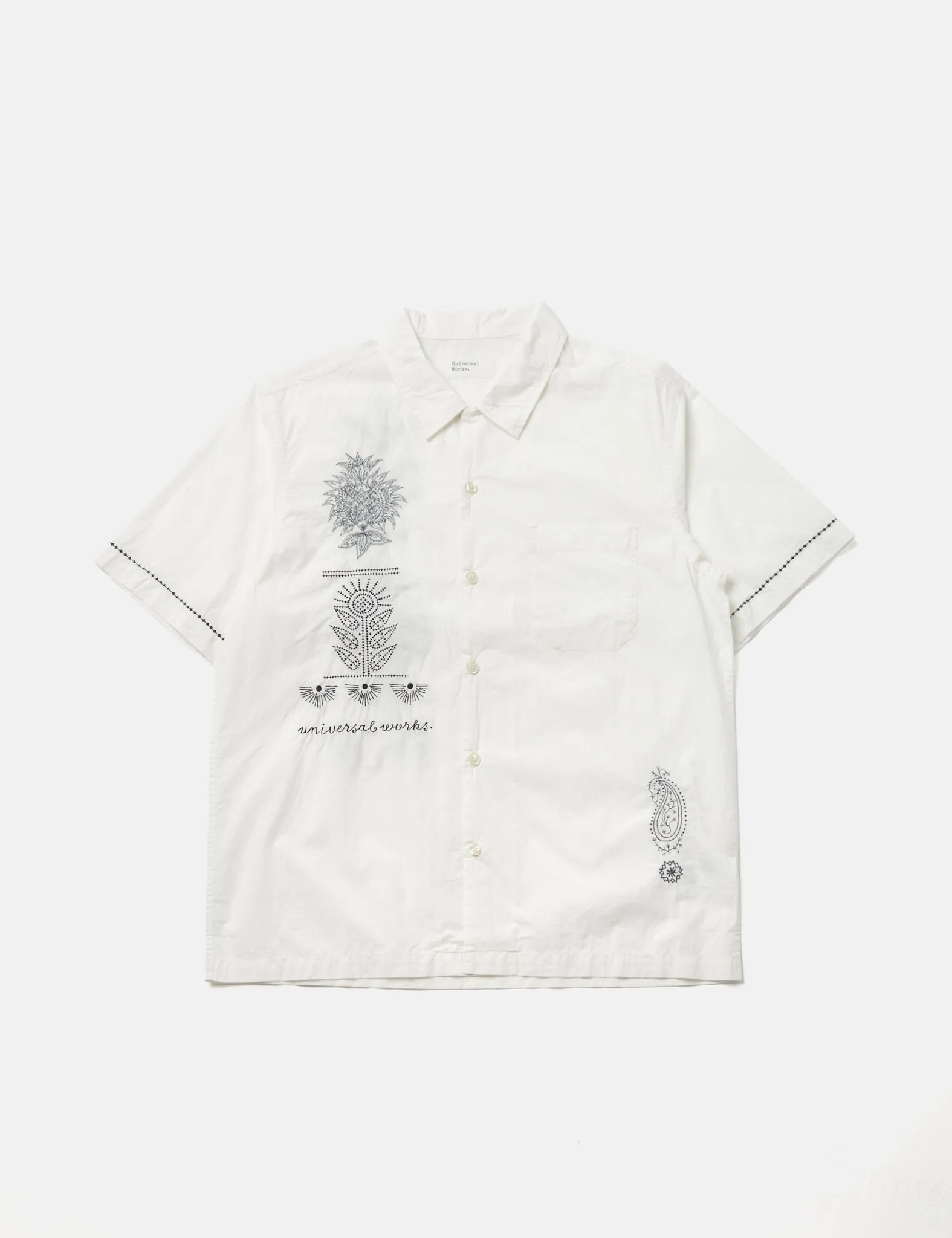 Universal Works Road Shirt (Organic) - Ecru